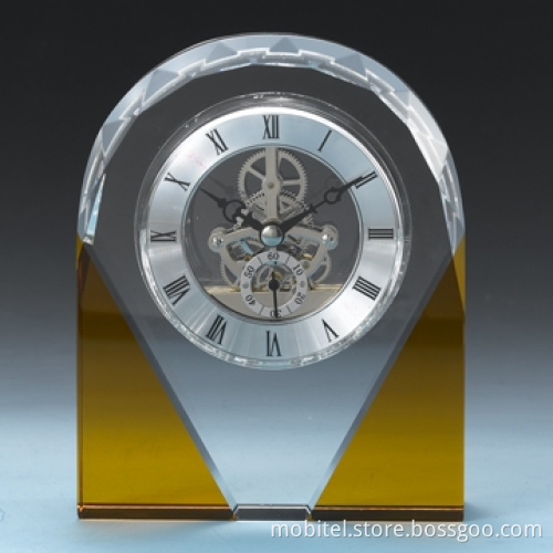 Crystal Table Clock & home decor (M-5035)